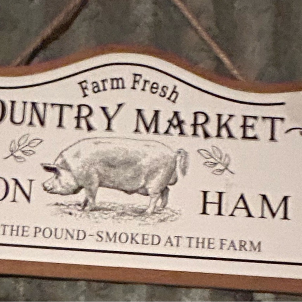 Farm Fresh Country Market Sign